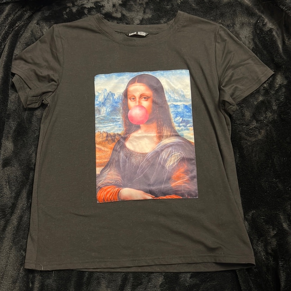 Black graphic t-shirt